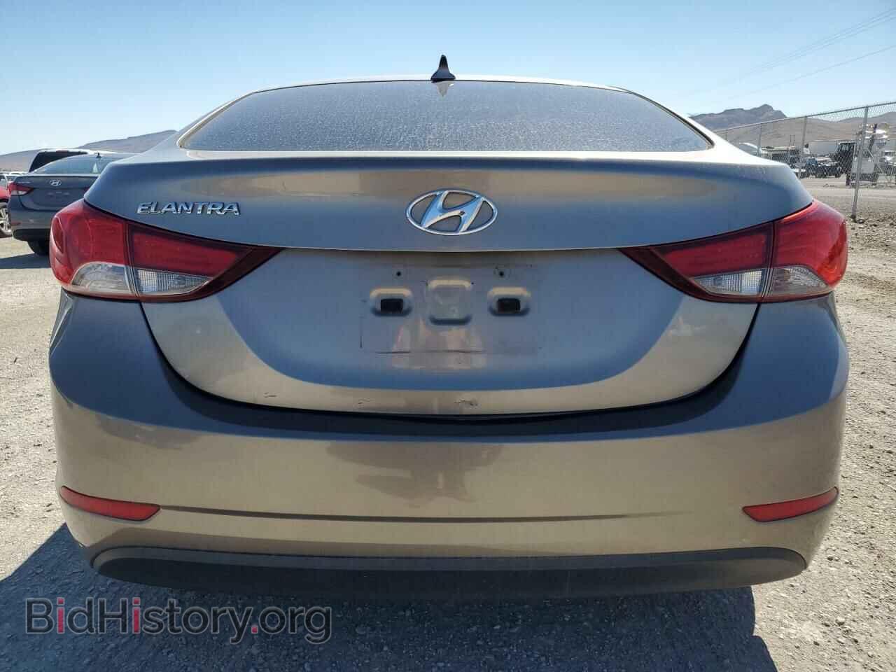 2014 HYUNDAI ELANTRA - VIN: 5NPDH4AE8EH485901 - Фото 6