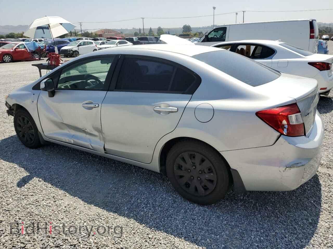2012 HONDA CIVIC - VIN: 2HGFB2F51CH321033 - Фото 2