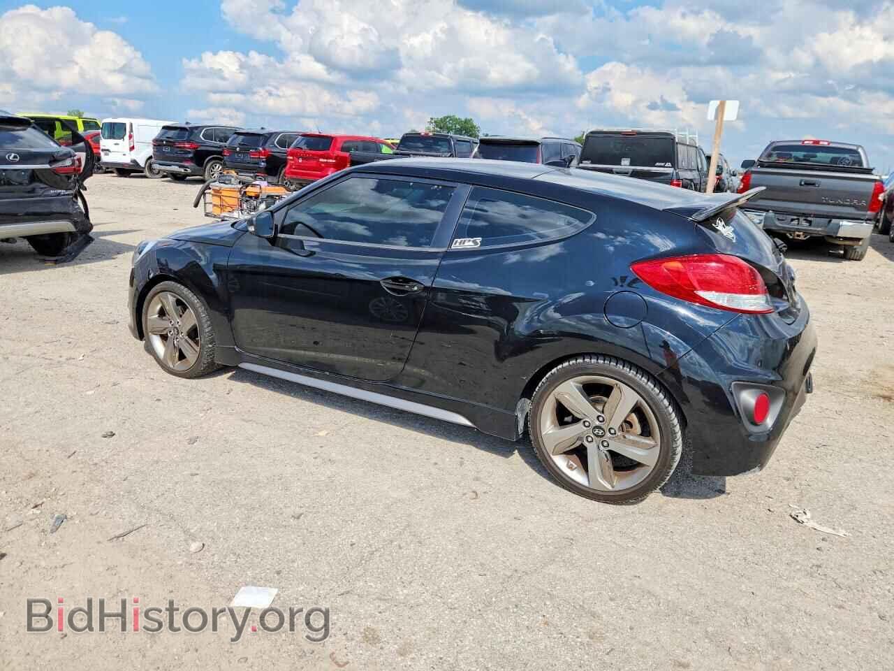 2013 HYUNDAI VELOSTER - VIN: KMHTC6AE7DU129056 - Фото 2