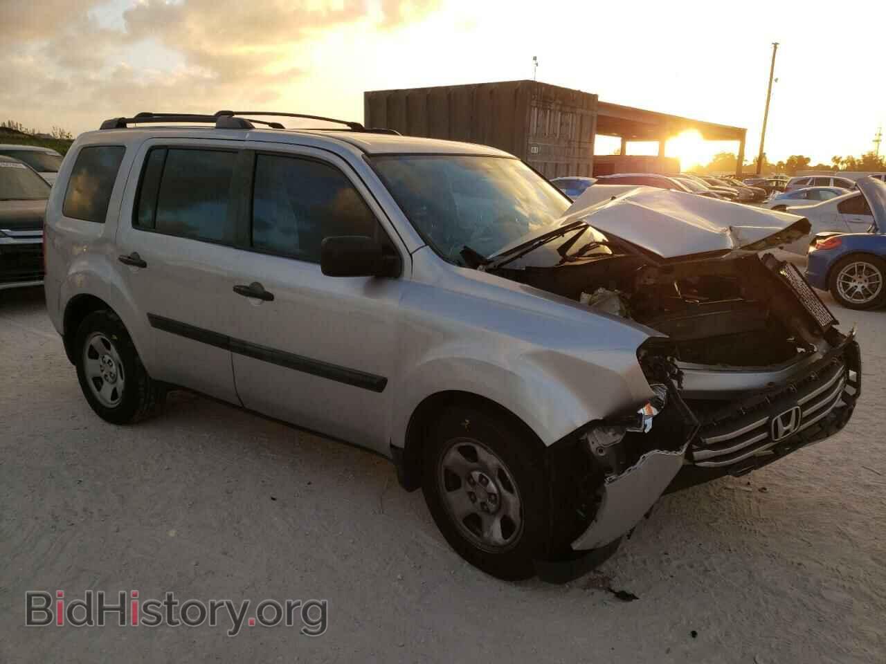 Photo 5FNYF3H28DB041900 - HONDA PILOT 2013