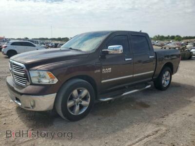 2015 RAM 1500 SLT, brown — VIN 1C6RR6LT8FS676433, Copart