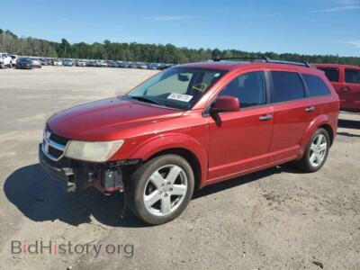 2010 Dodge JOURNEY Journey R/, темно-бордовый — VIN 3D4PG9FV9AT209391, Copart