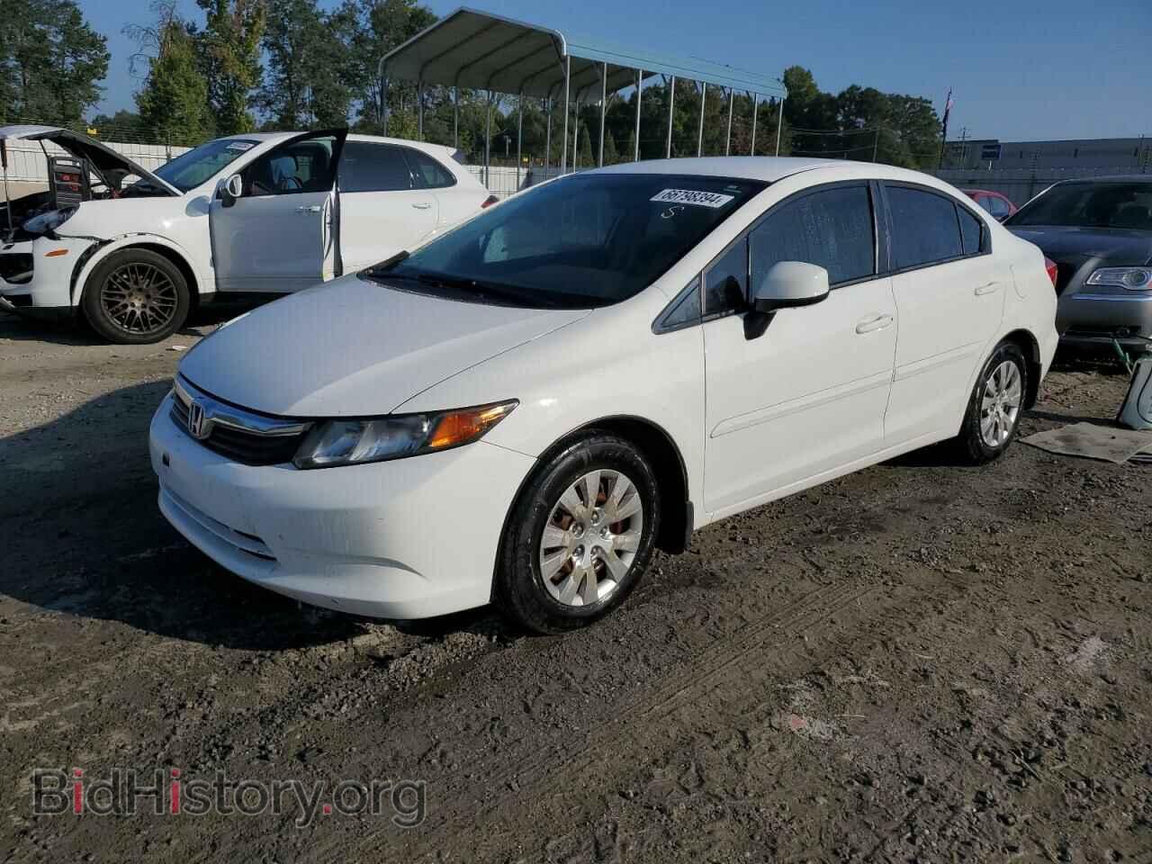 Фотография 2HGFB2F57CH583512 - HONDA CIVIC 2012