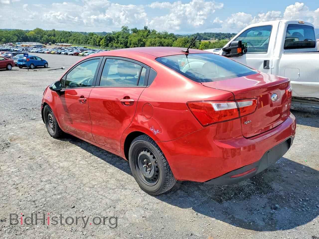 2014 KIA RIO - VIN: KNADM4A39E6334812 - Photo 2