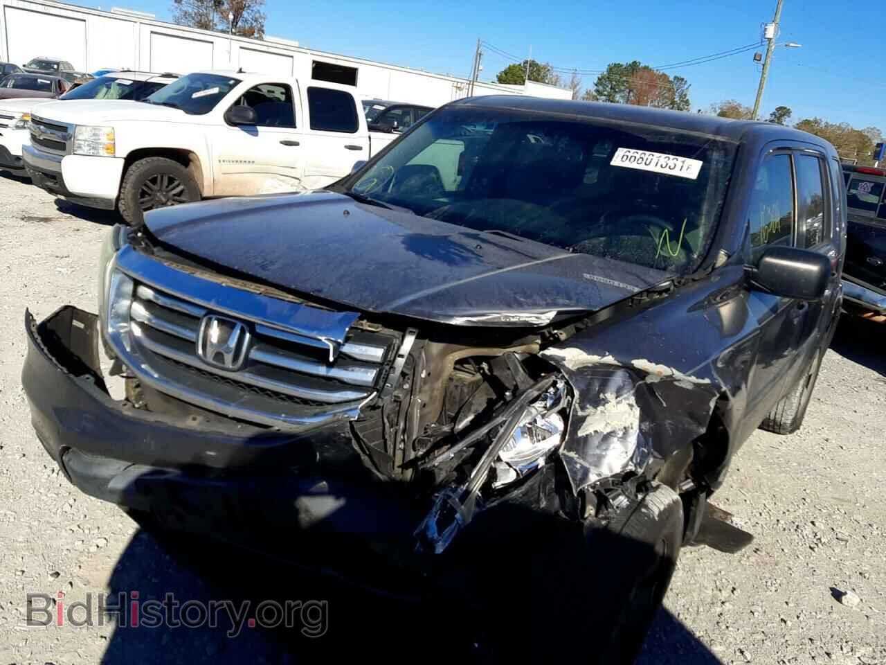 2014 HONDA PILOT - VIN: 5FNYF3H26EB004894 - Фото 2