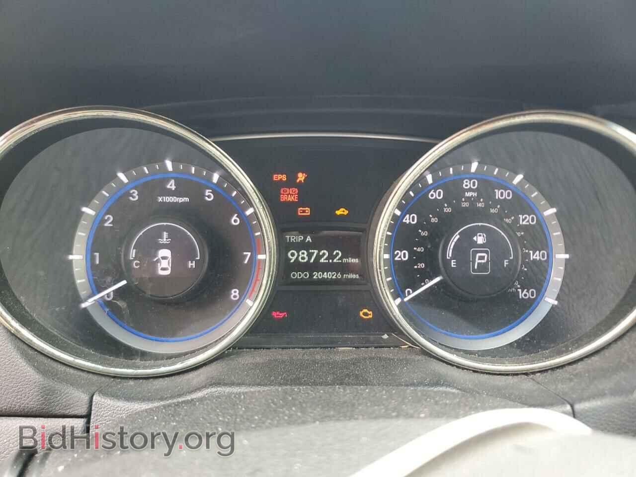 2012 HYUNDAI SONATA - VIN: 5NPEC4AC9CH389502 - Фото 9