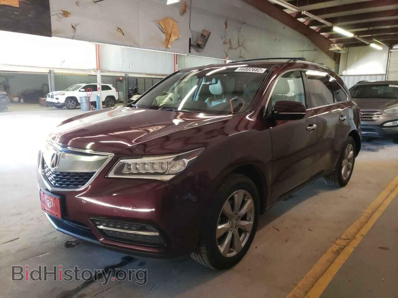 2014 ACURA MDX - VIN: 5FRYD4H84EB046964 - Фото 2