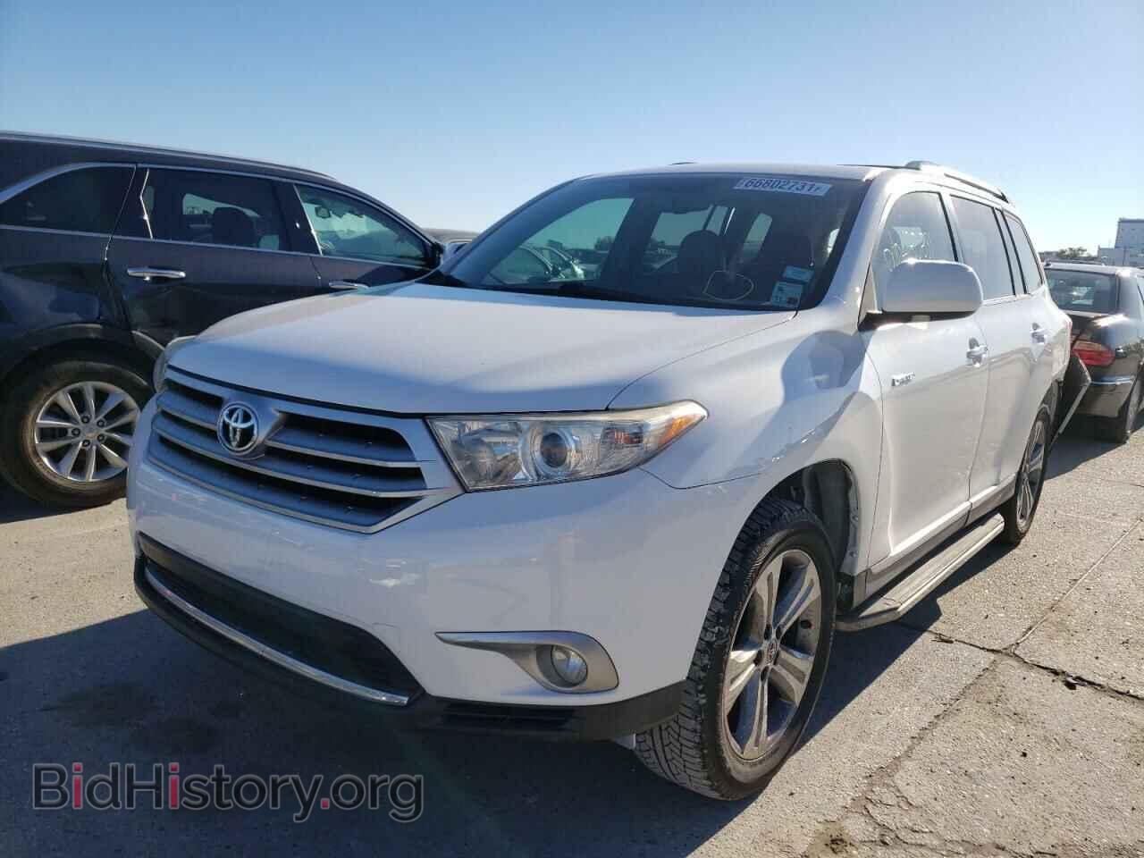 2013 TOYOTA HIGHLANDER - VIN: 5TDYK3EH8DS121617 - Фото 2