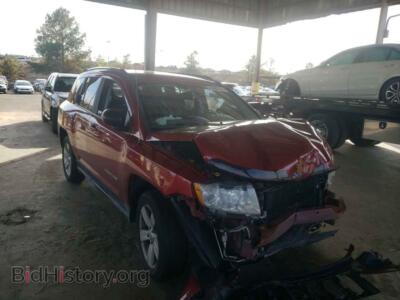 2012 Jeep COMPASS, красный — VIN 1C4NJDAB6CD648191, Copart