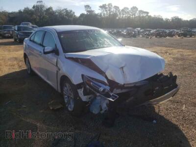 2015 Ford TAURUS Taurus SEL, white — VIN 1FAHP2E87FG123647, Copart