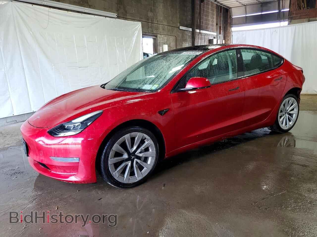 Фотография 5YJ3E1EA2NF190771 - TESLA MODEL 3 2022