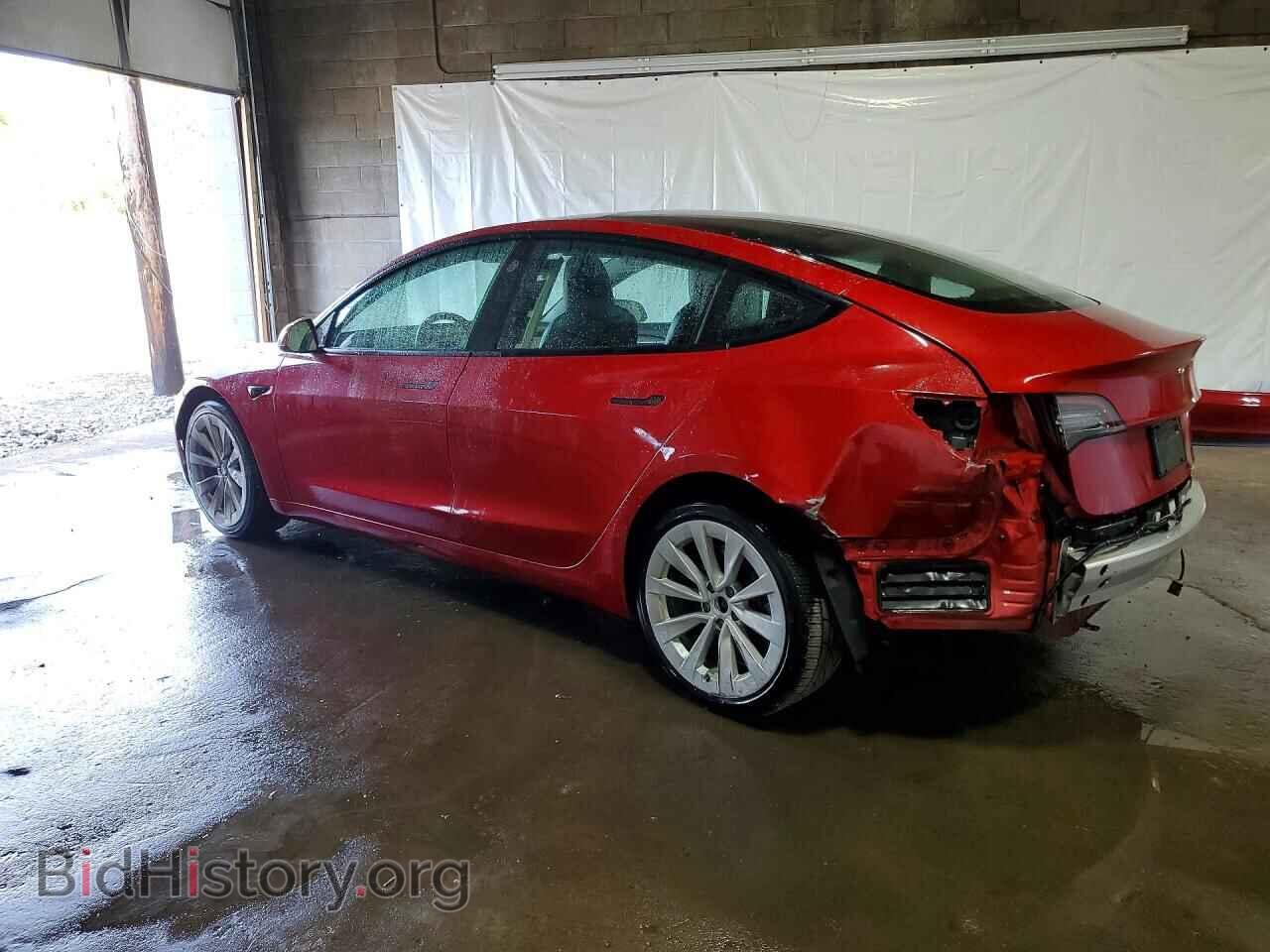 2022 TESLA MODEL 3 - VIN: 5YJ3E1EA2NF190771 - Фото 2