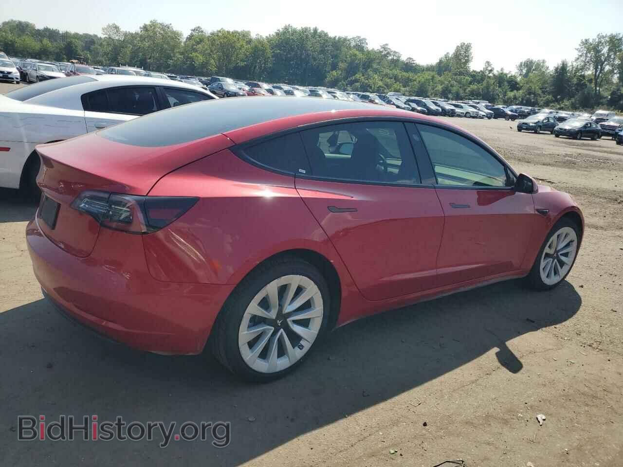 2022 TESLA MODEL 3 - VIN: 5YJ3E1EA0NF187268 - Фото 3