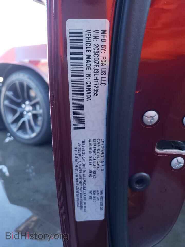 2020 DODGE CHALLENGER - VIN: 2C3CDZFJ3LH172355 - Фото 10