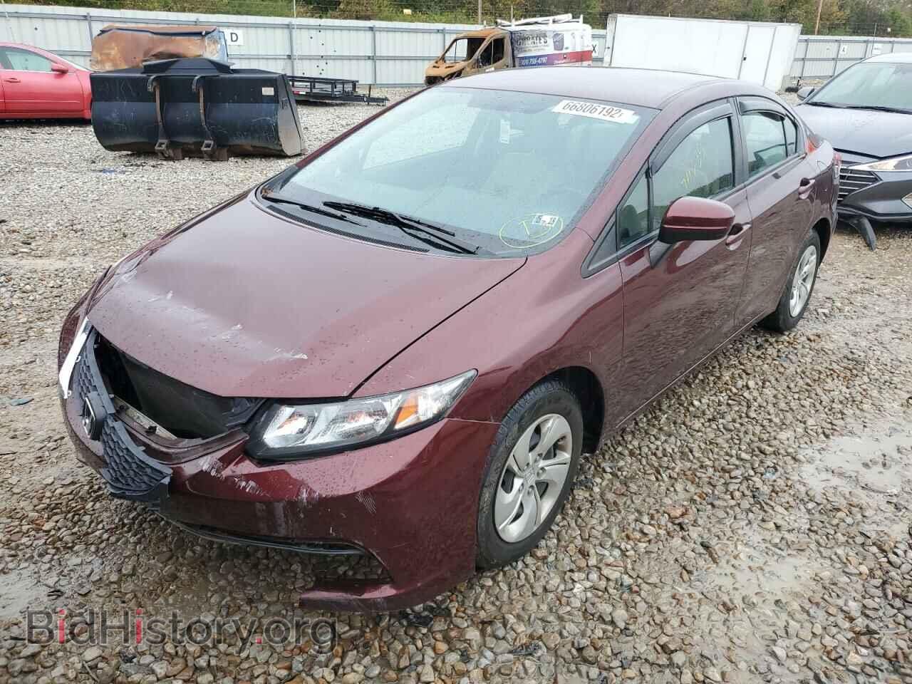 2014 HONDA CIVIC - VIN: 19XFB2F5XEE237483 - Фото 2