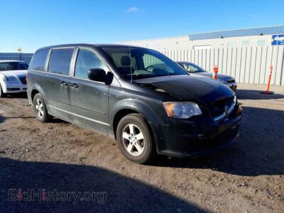2013 Dodge CARAVAN Grand Cara, черный — VIN 2C4RDGCG2DR536716, Copart
