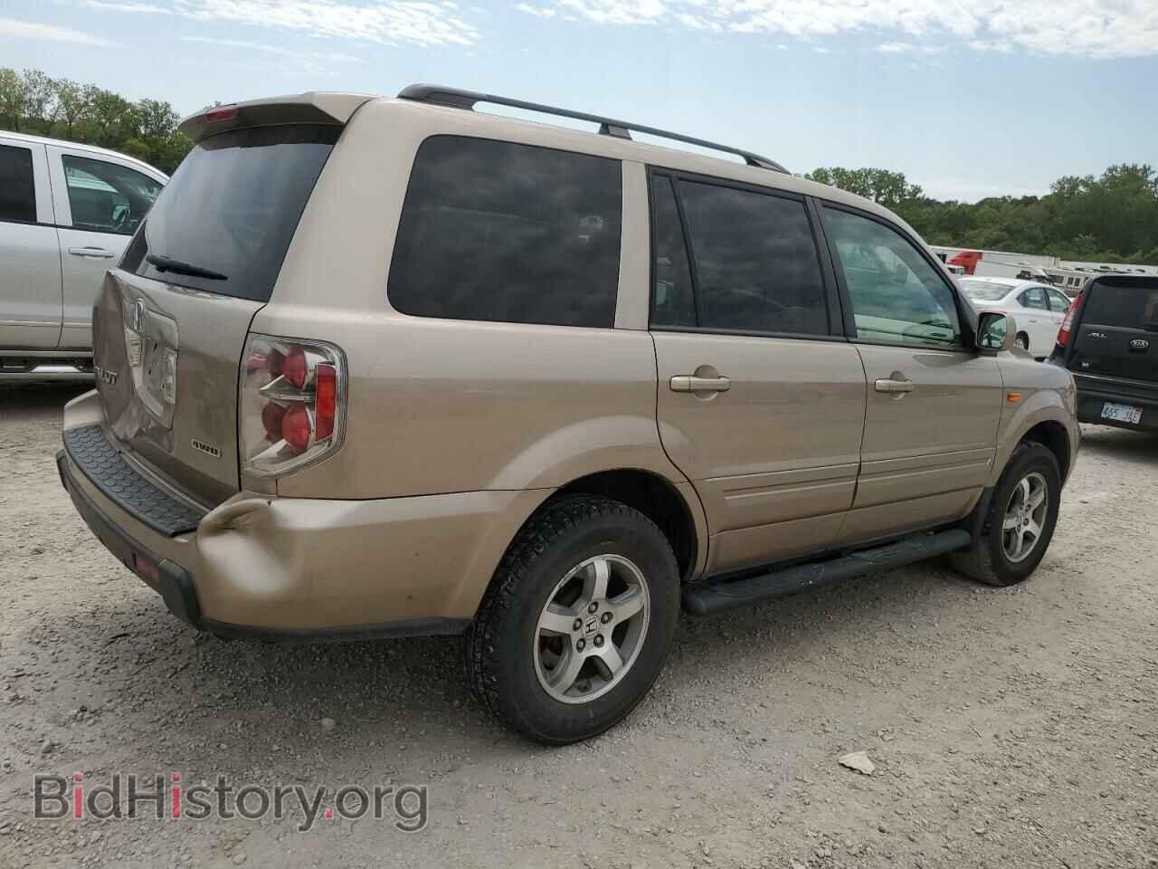 2007 HONDA PILOT - VIN: 5FNYF18537B009374 - Фото 3