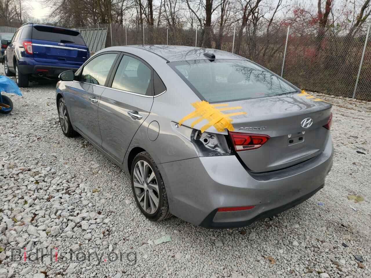 2021 HYUNDAI ACCENT - VIN: 3KPC34A68ME152703 - Фото 3