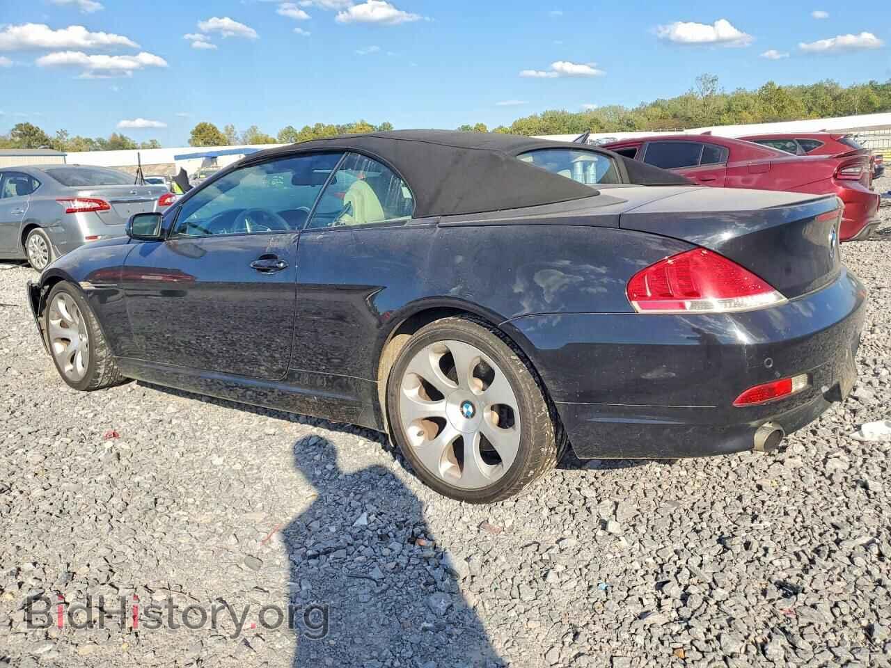 2007 BMW 6 SERIES - VIN: WBAEK13547CN81165 - Фото 2
