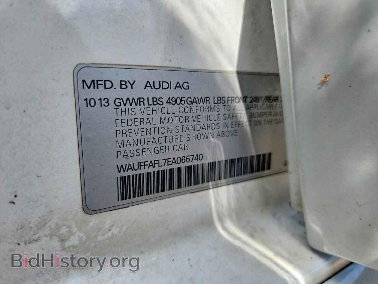 2014 AUDI A4 - VIN: WAUFFAFL7EA066740 - Photo 13