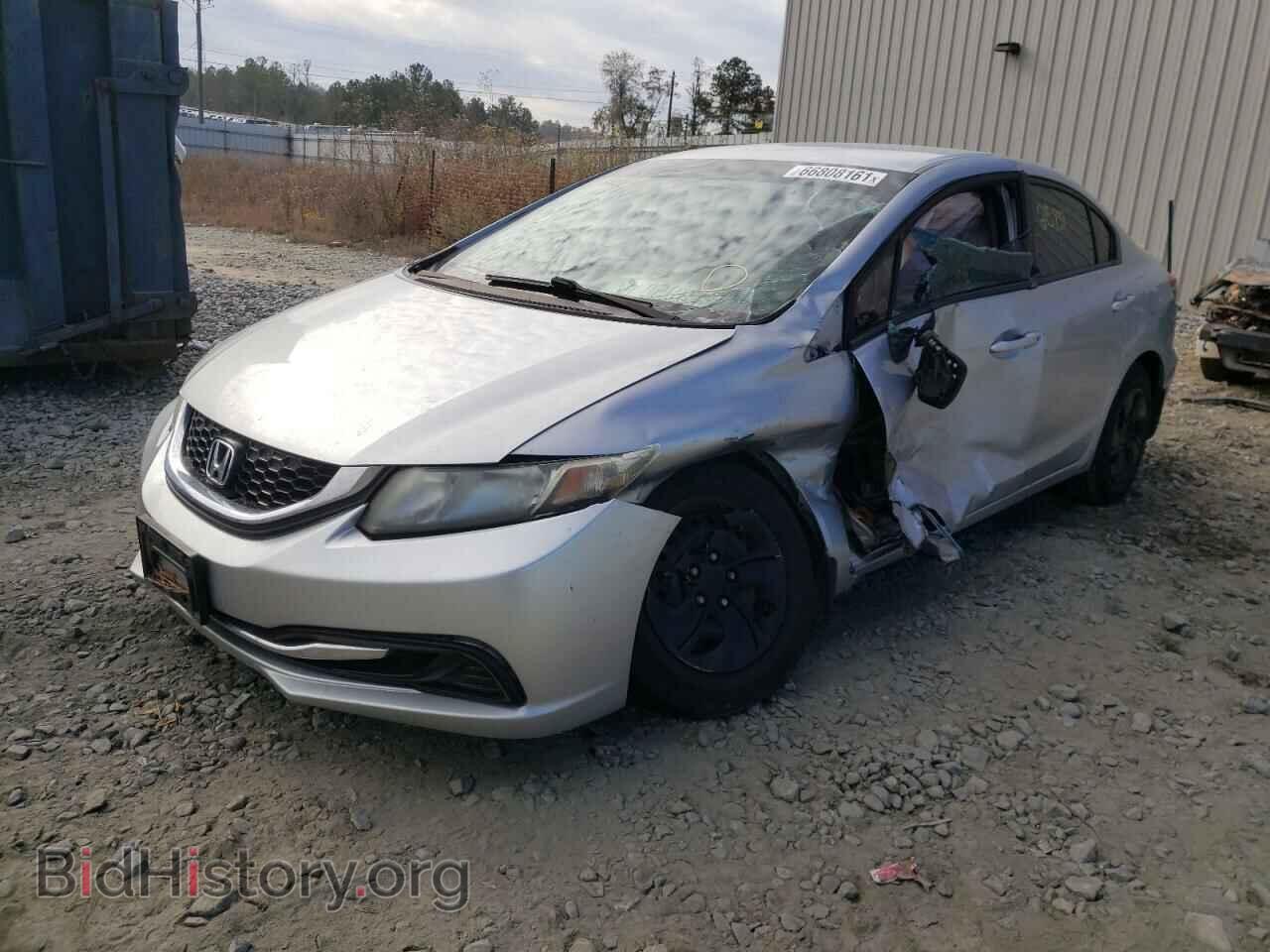 2013 HONDA CIVIC - VIN: 2HGFB2F59DH500552 - Фото 2