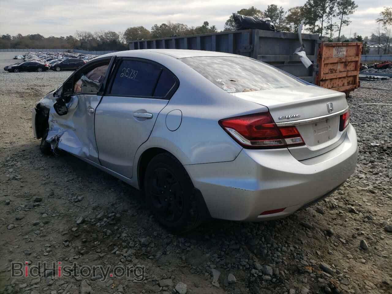 2013 HONDA CIVIC - VIN: 2HGFB2F59DH500552 - Фото 3