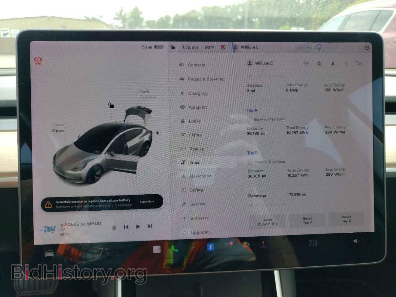 2018 TESLA MODEL 3 - VIN: 5YJ3E1EB9JF104519 - Фото 9