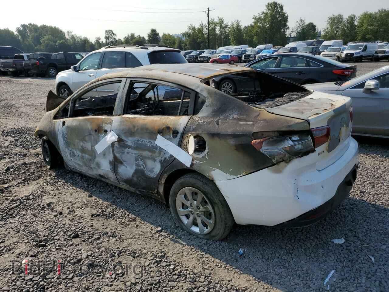 2014 KIA RIO - VIN: KNADM4A34E6417953 - Фото 2