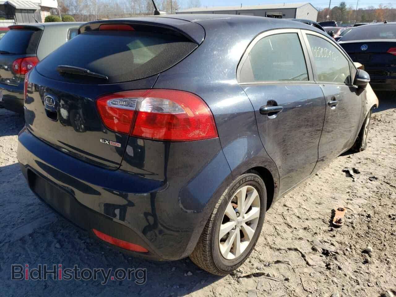 2012 KIA RIO - VIN: KNADN5A39C6067171 - Фото 4