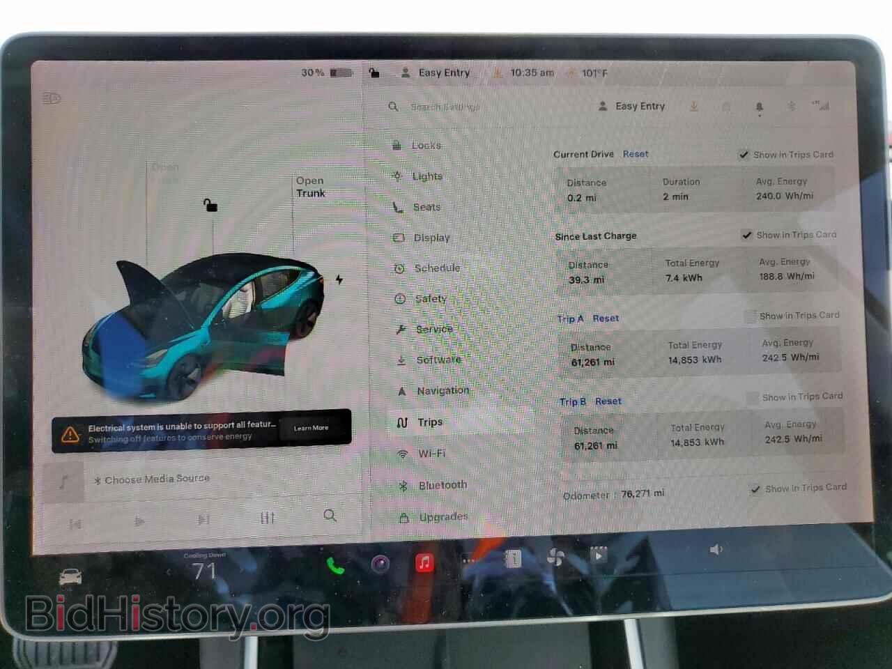 2020 TESLA MODEL 3 - VIN: 5YJ3E1EA1LF709953 - Фото 9