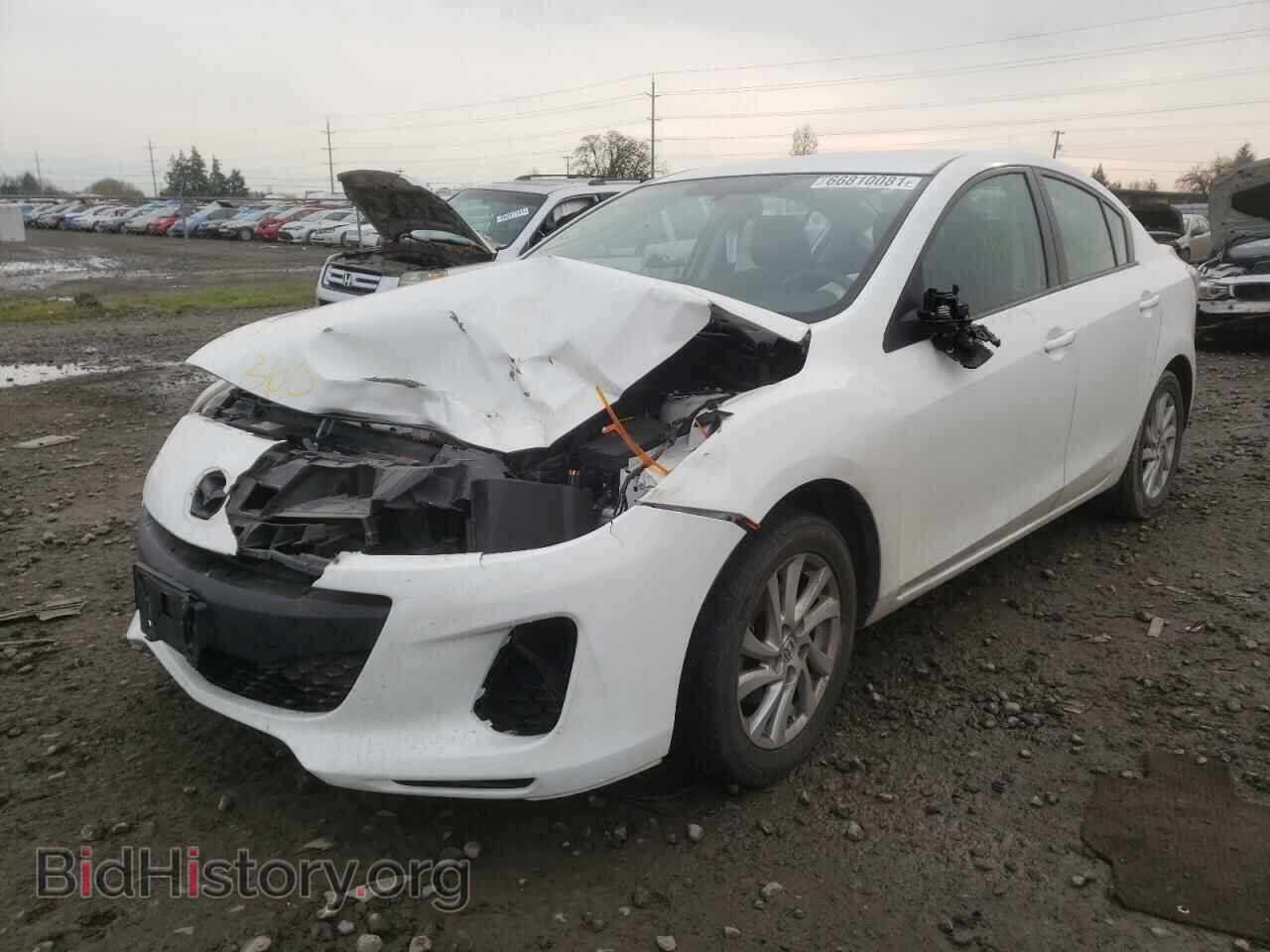 2012 MAZDA 3 - VIN: JM1BL1V86C1626249 - Фото 2