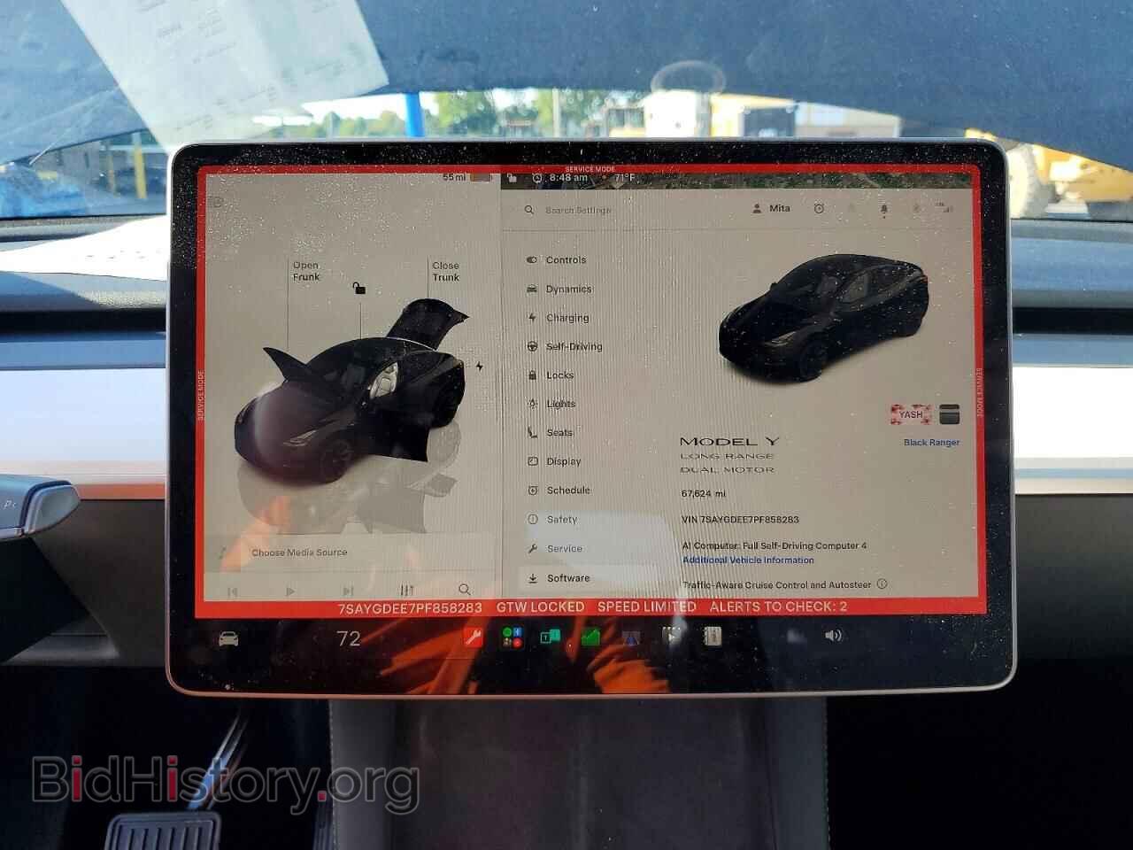2023 TESLA MODEL Y - VIN: 7SAYGDEE7PF858283 - Фото 9
