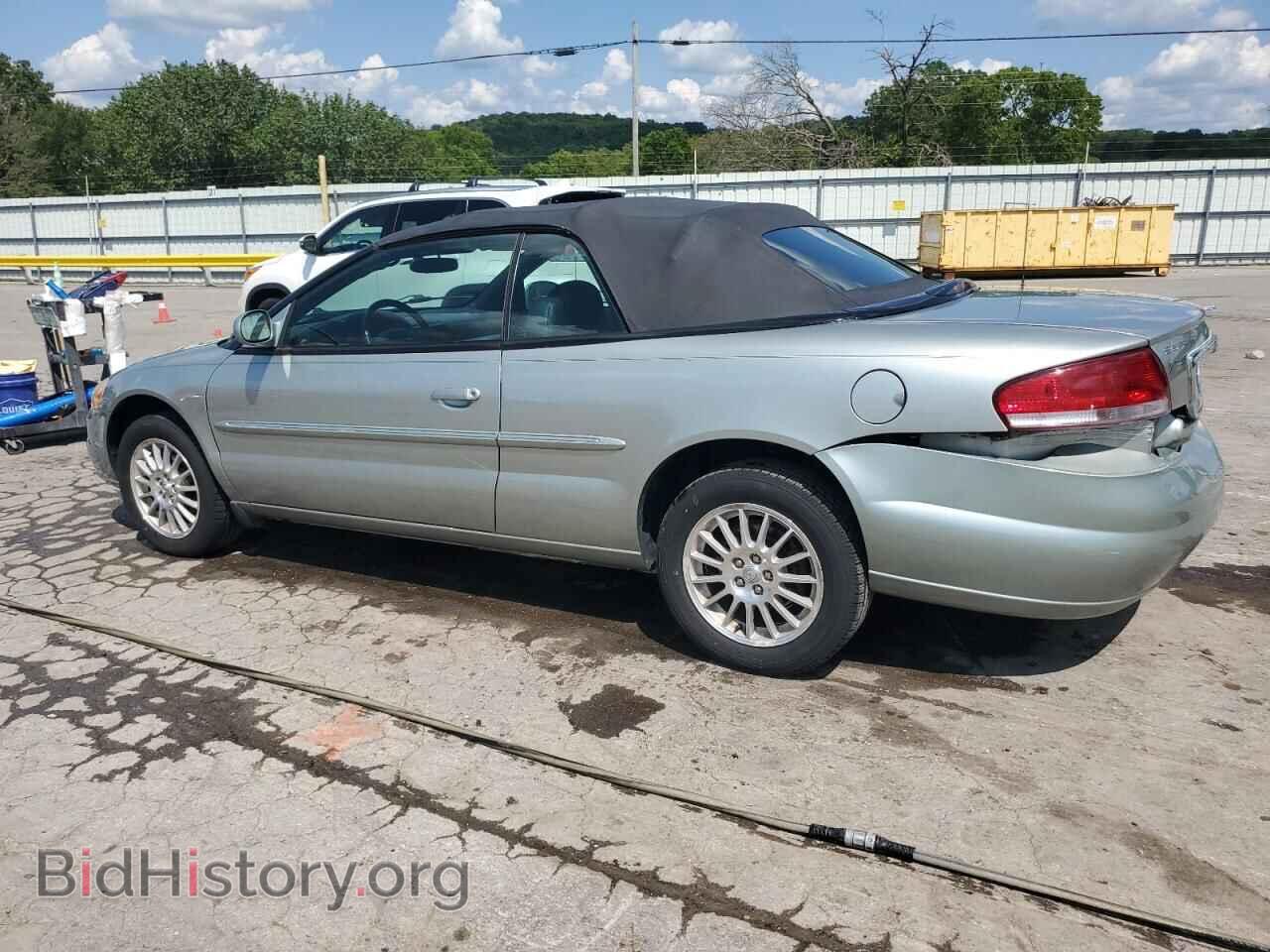 2005 CHRYSLER SEBRING - VIN: 1C3EL55R75N574823 - Фото 2