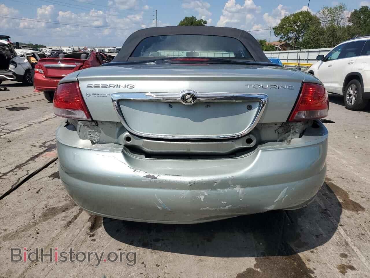 2005 CHRYSLER SEBRING - VIN: 1C3EL55R75N574823 - Фото 6