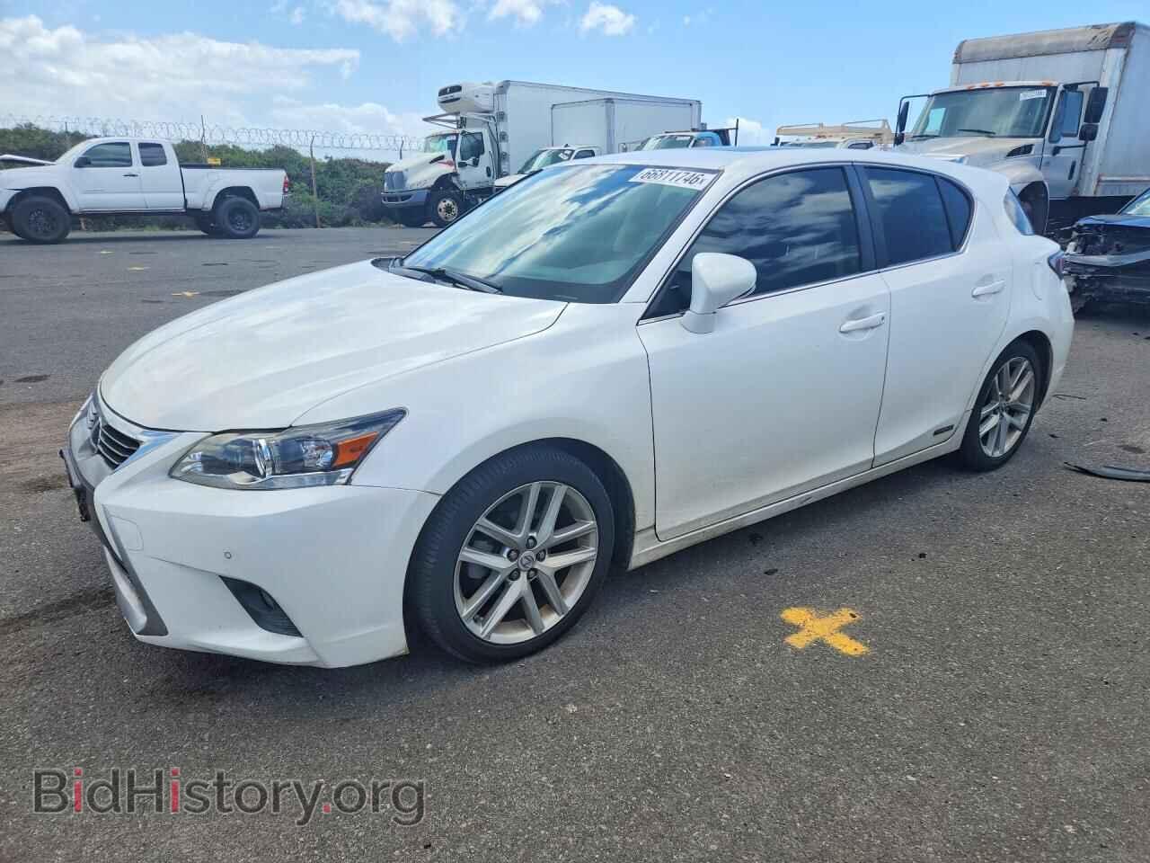 Фотография JTHKD5BH2E2179651 - LEXUS CT 200 2014