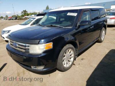 2010 Ford FLEX Flex SEL, blue — VIN 2FMGK5CC8ABB29045, Copart