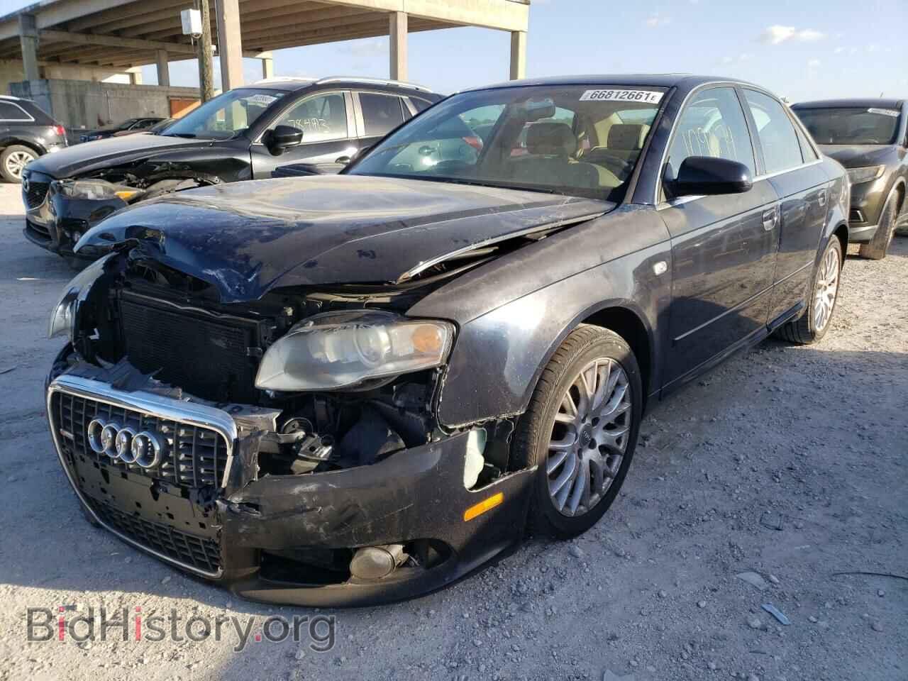 2008 AUDI A4 - VIN: WAUAF78E48A140048 - Фото 2