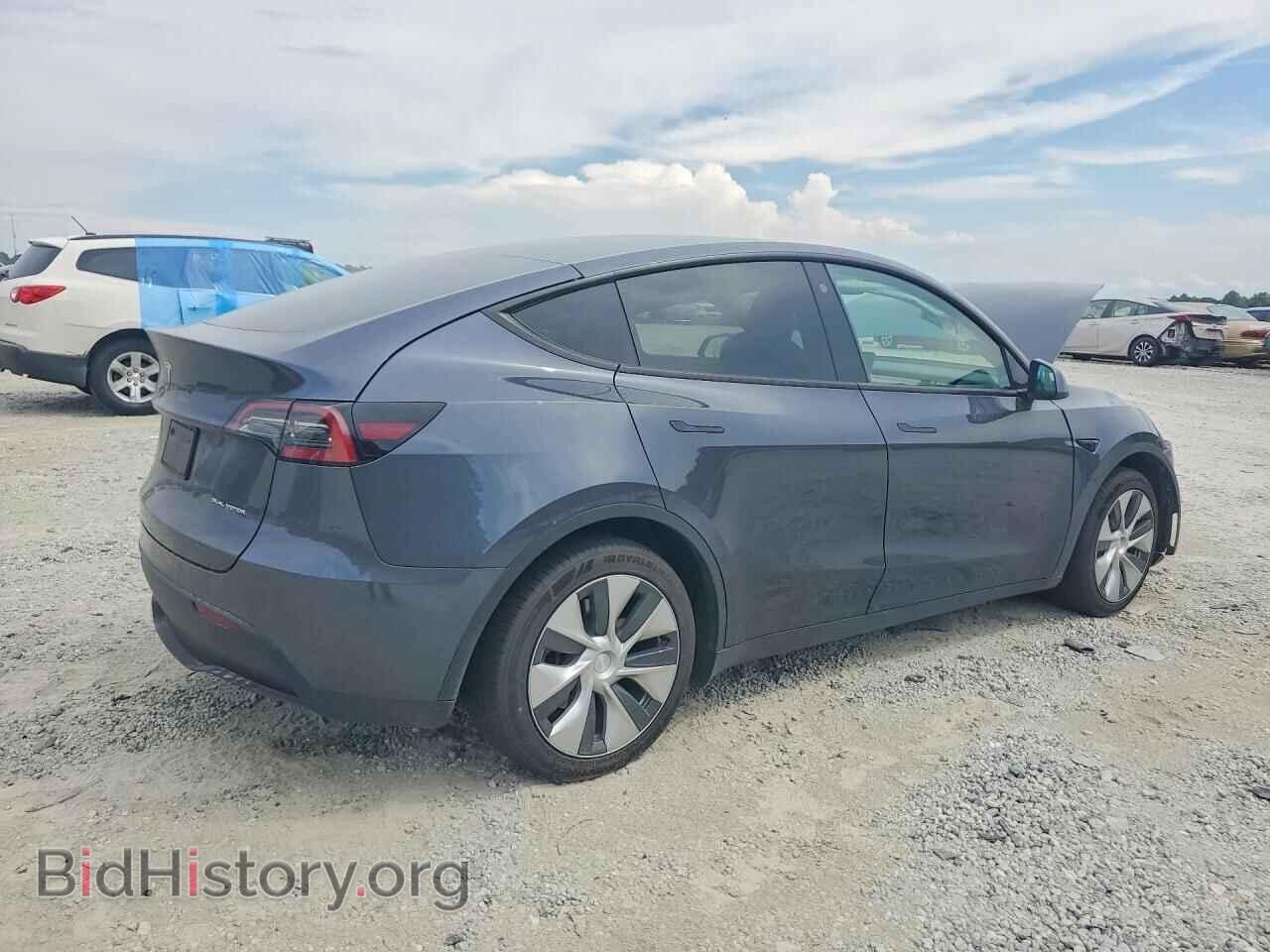 2022 TESLA MODEL Y - VIN: 7SAYGDEE1NF435535 - Фото 3