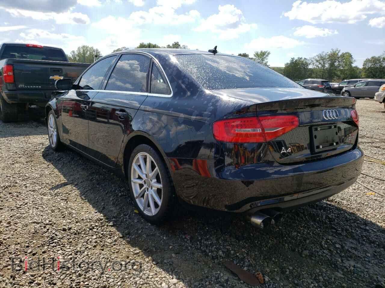 2013 AUDI A4 - VIN: WAUAFAFL0DN024315 - Фото 2