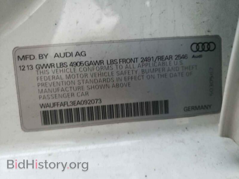 2014 Audi A4 (VIN WAUFFAFL3EA092073) — photo 10 of 10