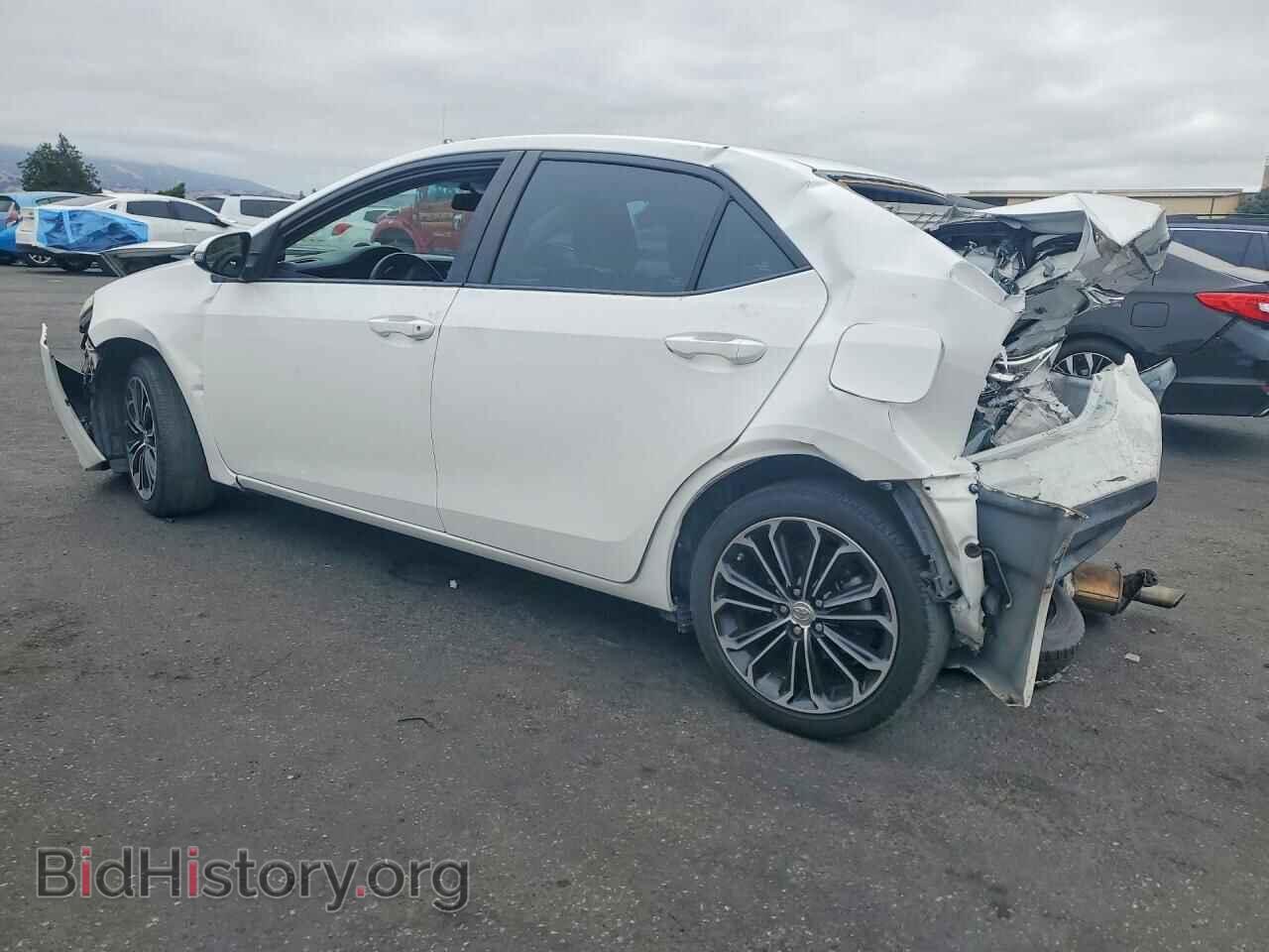 2015 TOYOTA COROLLA - VIN: 2T1BURHEXFC278372 - Фото 2