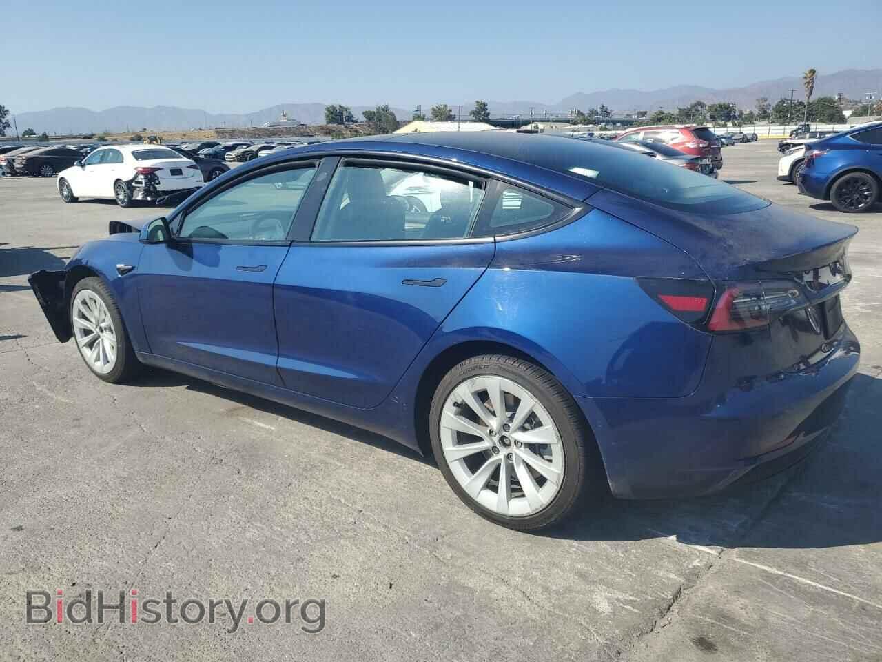 2022 TESLA MODEL 3 - VIN: 5YJ3E1EAXNF142693 - Фото 2