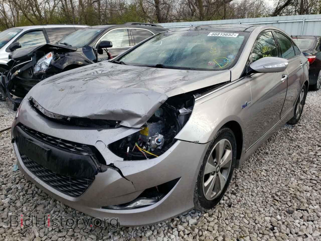 2012 HYUNDAI SONATA - VIN: KMHEC4A4XCA040098 - Фото 2