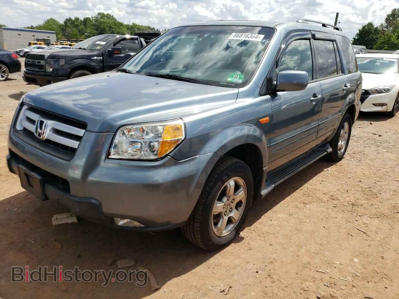 Фотография 2HKYF18557H513443 - HONDA PILOT 2007