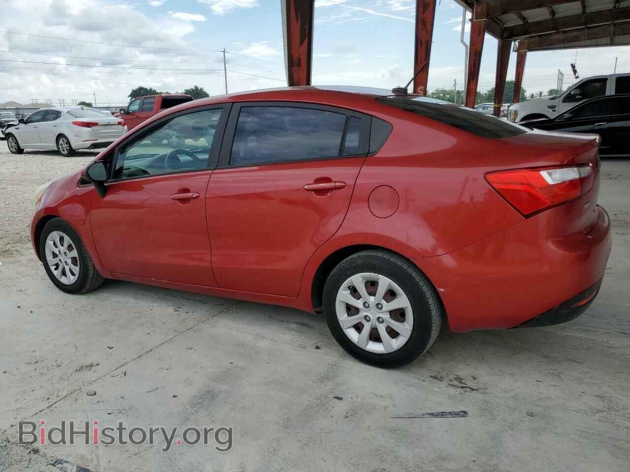 2014 KIA RIO - VIN: KNADM4A36E6345105 - Фото 2