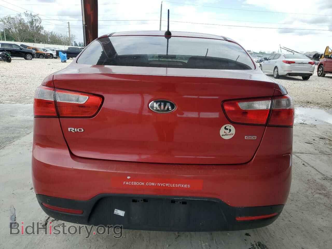 2014 KIA RIO - VIN: KNADM4A36E6345105 - Фото 6