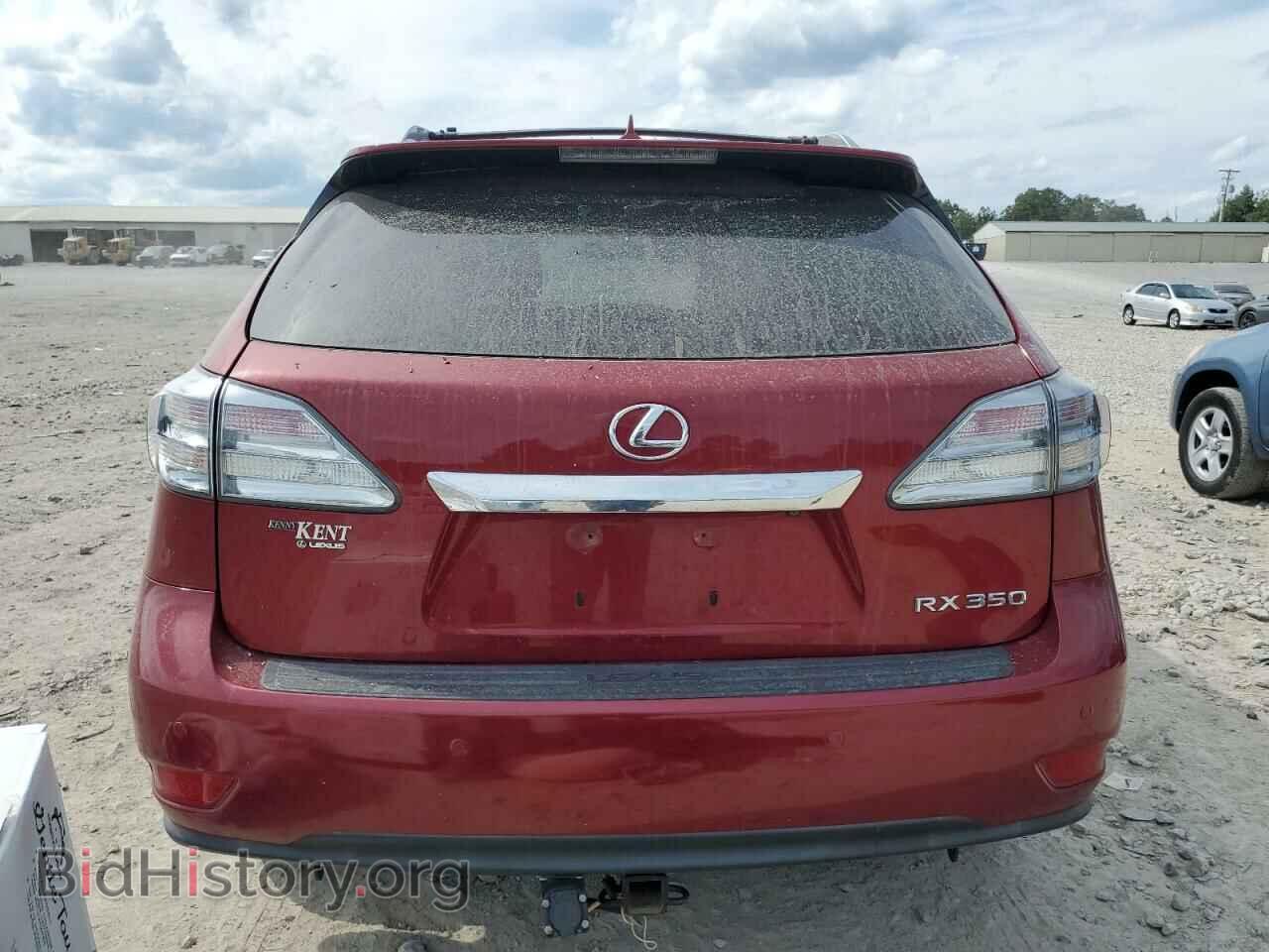 2011 LEXUS RX350 - VIN: 2T2BK1BA5BC101702 - Фото 6