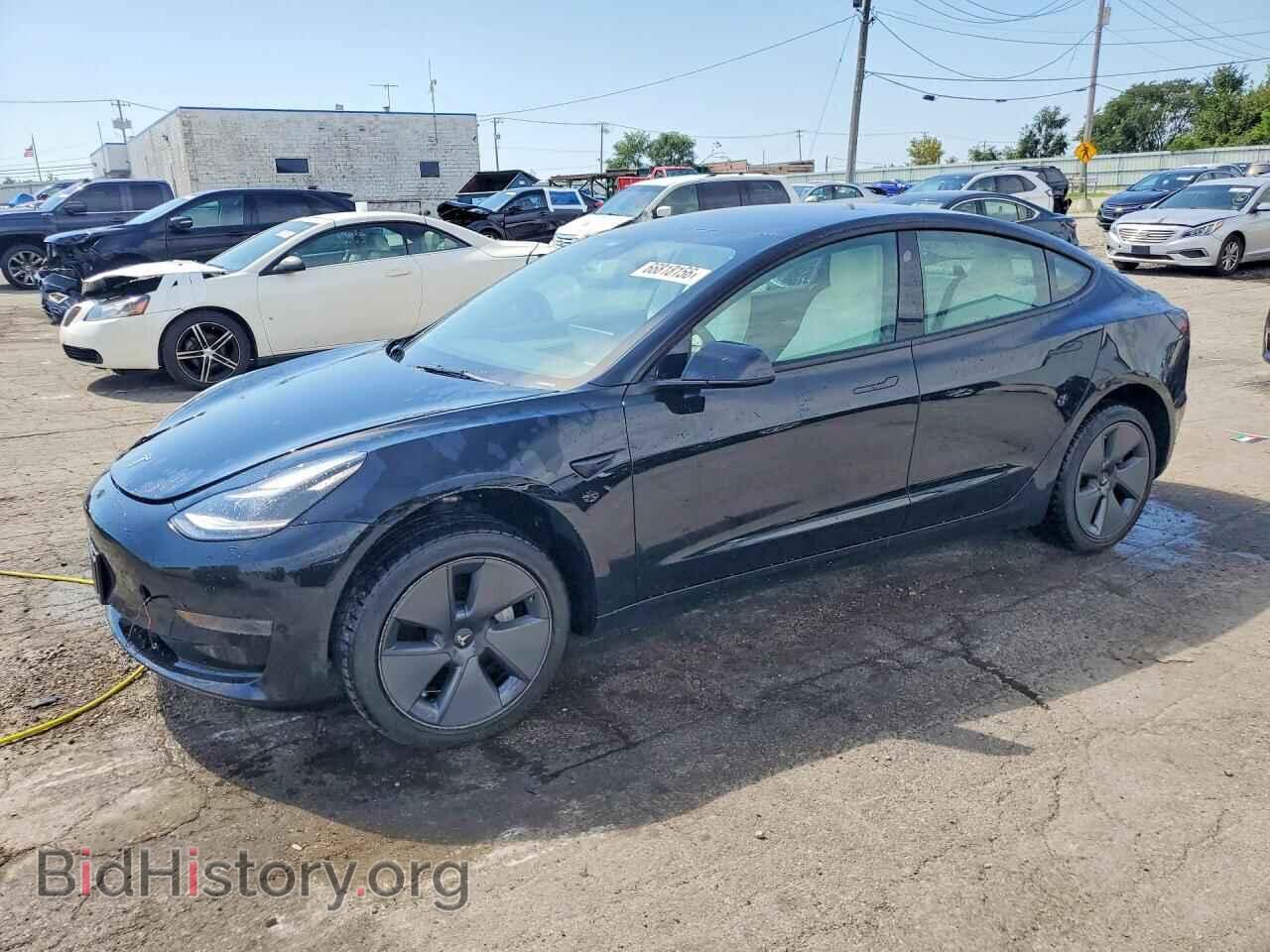 Photo 5YJ3E1EA4MF100101 - TESLA MODEL 3 2021