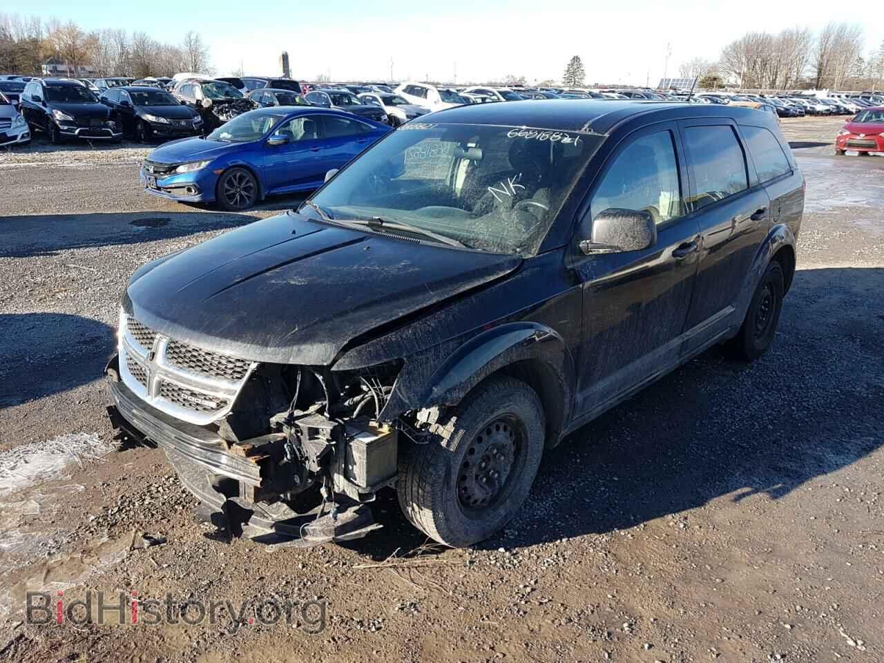 2012 DODGE JOURNEY - VIN: 3C4PDCAB7CT174109 - Фото 2