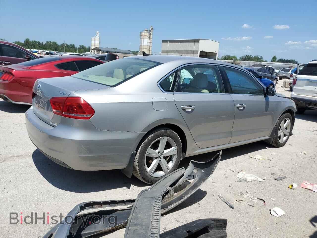 2013 VOLKSWAGEN PASSAT - VIN: 1VWBN7A3XDC121969 - Фото 3